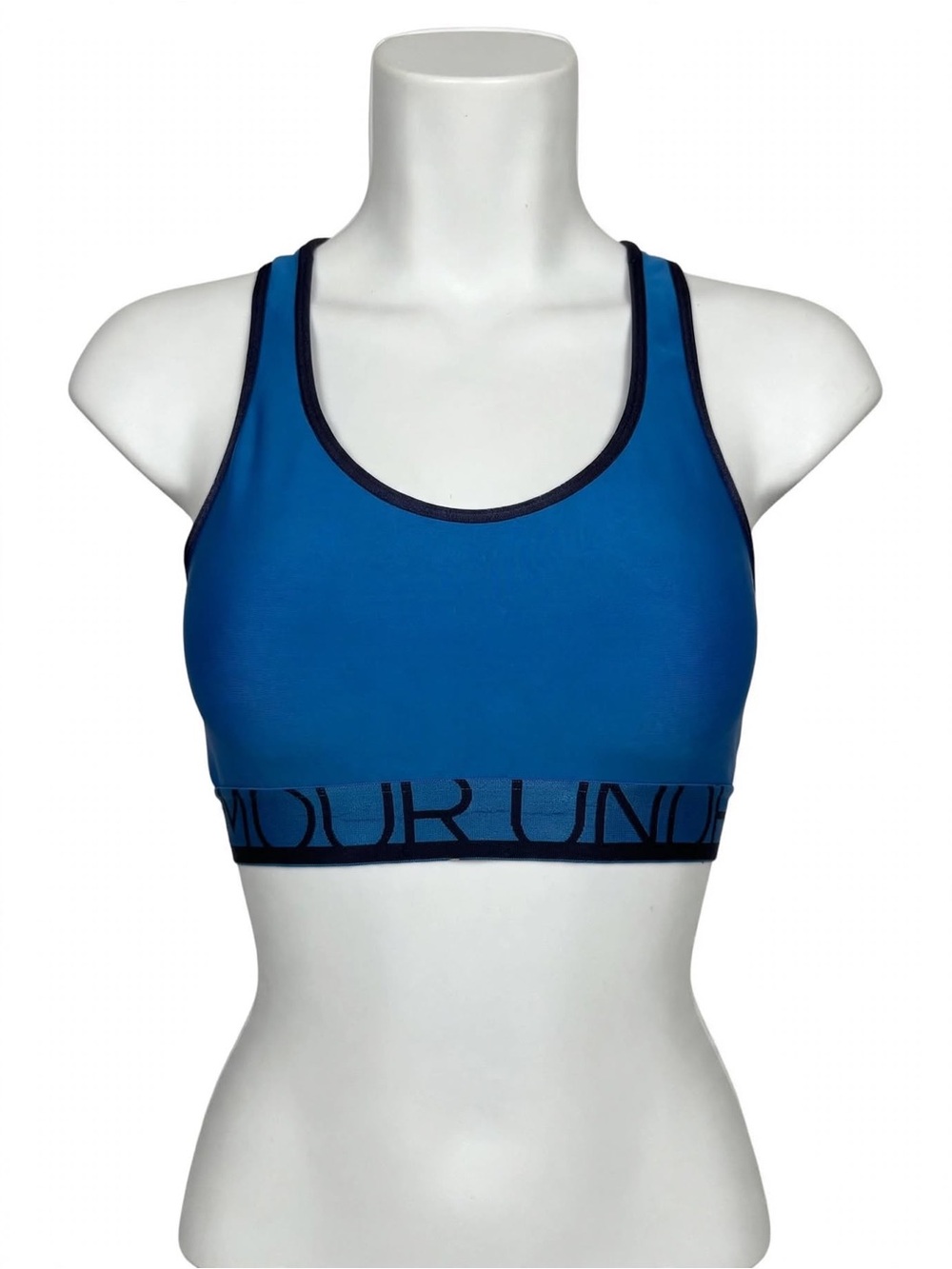 Under Armour Blue & Navy Racerback Sports Bra